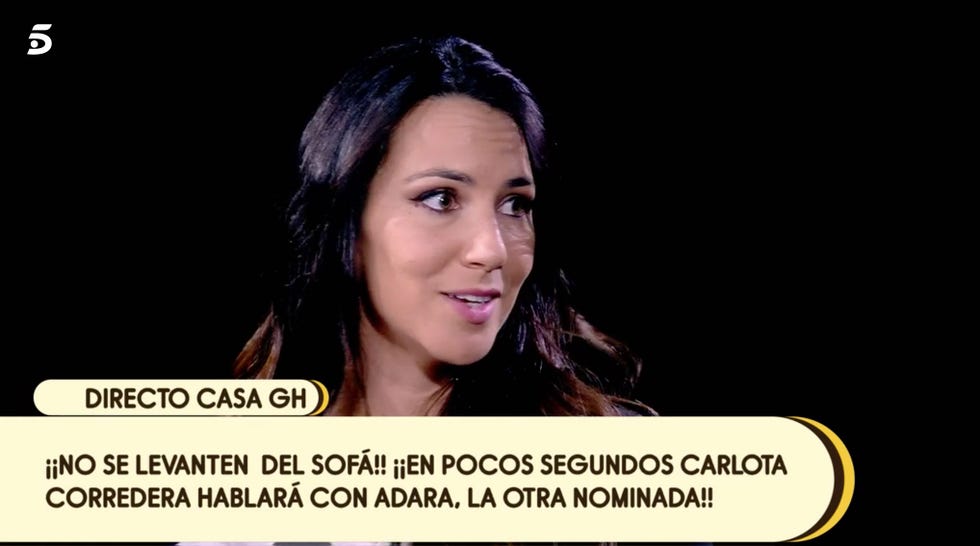 Irene Junquera entrevistada por Carlota Corredera