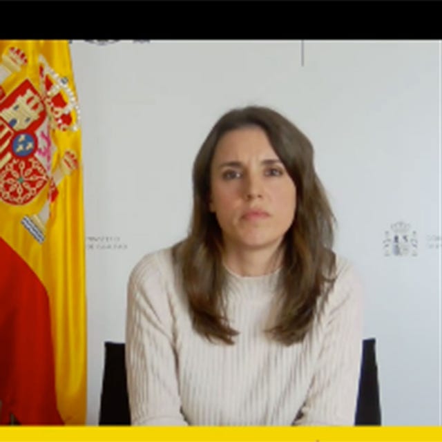 irene montero habla sobre el testimonio de rocío carrasco