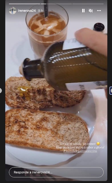 desayuno irene rosales