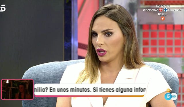 irene rosales cuenta cómo vivió la entrevista de kiko rivera, irene rosales, irene rosales plató deluxe, irene rosales viva la vida, irene rosales semblante serio, seria, preocupada, mujer de kiko rivera, nuera de isabel pantoja