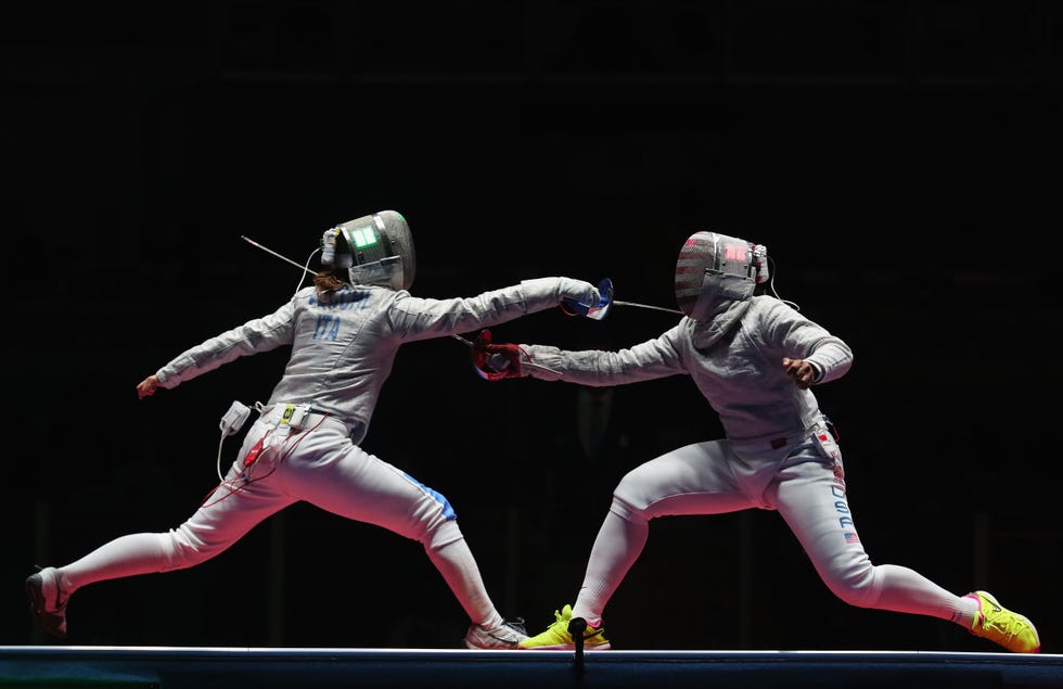 fencing   olympics day 8