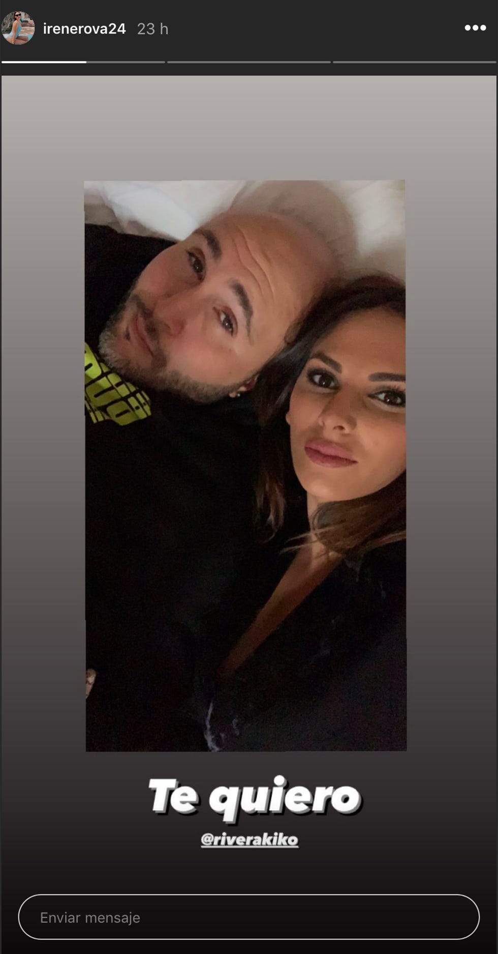 irene rosales le envía un mensaje a su marido, kiko rivera