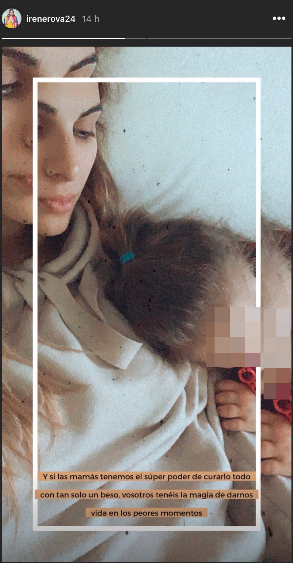 Irene Rosales explica quién le da vida tras la muerte de su madre
