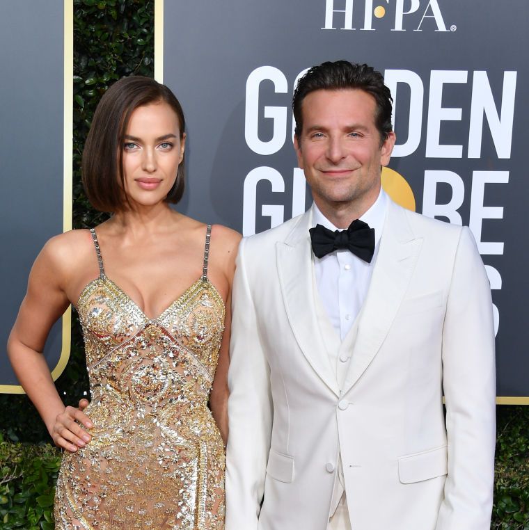 Irina Shayk Wears Custom Burberry to Met Gala Without Bradley Cooper