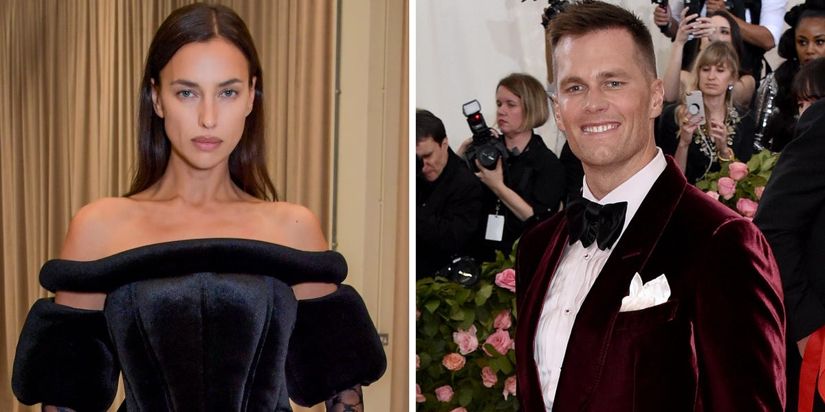 So, Tom Brady Was Photographed Caressing Irina Shayk's Face in His Car