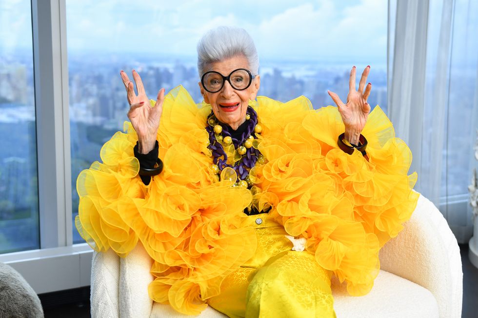 iris apfel’s 100th birthday party at central park tower