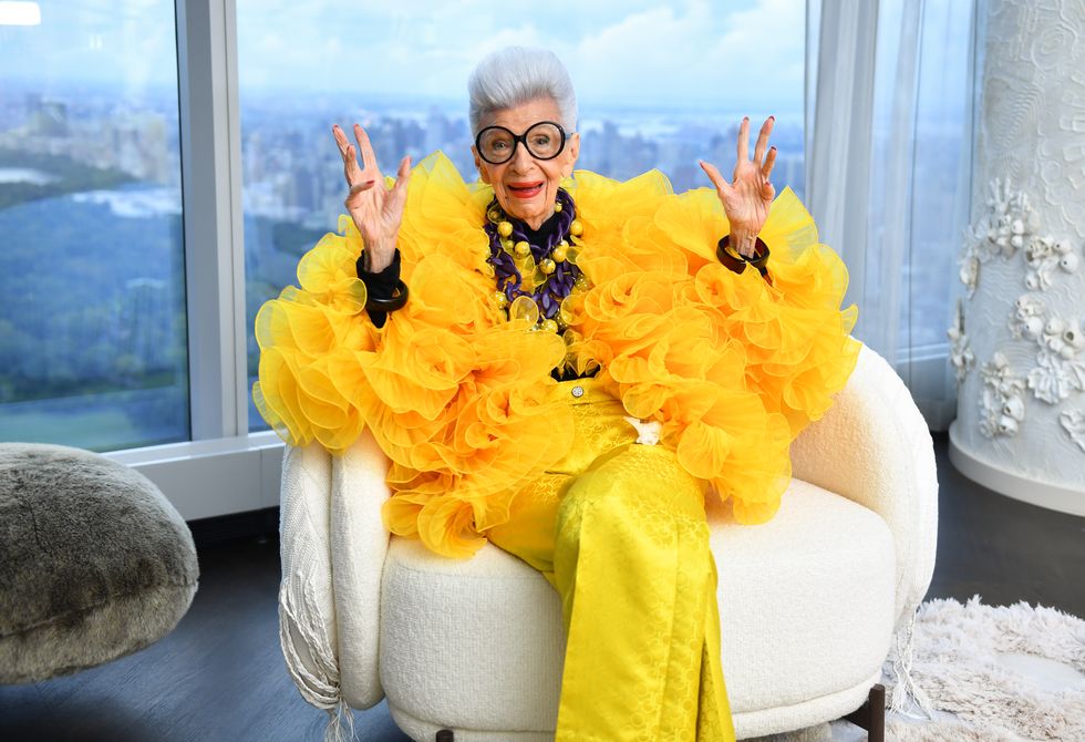 iris apfel’s 100th birthday party at central park tower