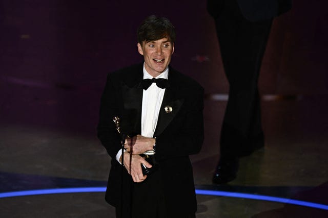 Cillian Murphy Wins Best Actor at the 2024 Oscars