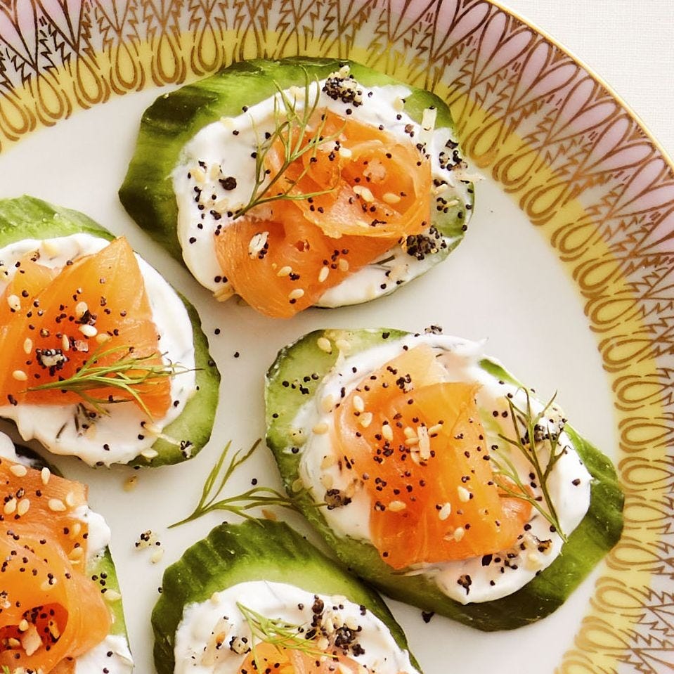 irish breakfast recipes everything cucumber smoked salmon bites