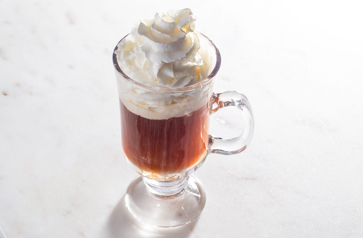 Irish Coffee Glass - Recipe - Leprechaun