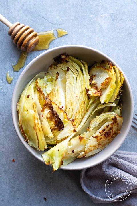 irish side dishes easy roasted cabbage wedges