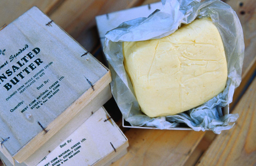 irish unsalted butter from the big cheese company dublin, county dublin