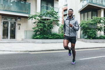 man running
