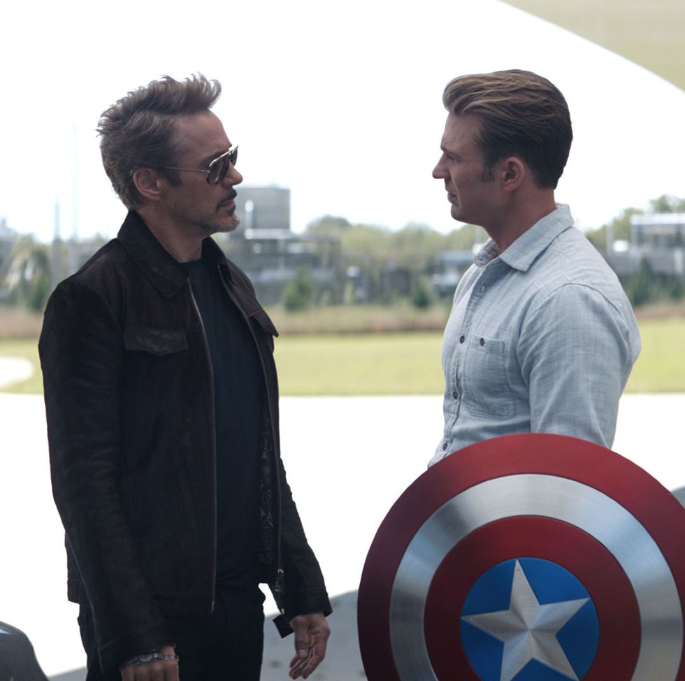 Tony Starks/Iron Man, Steve Rogers/Captain America, Avengers: Endgame