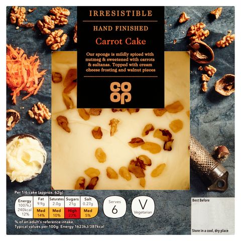 Co-op Irresistible Carrot Cake 