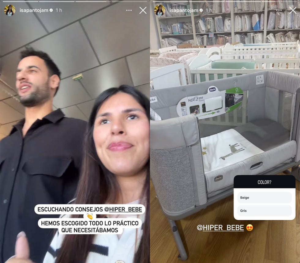la pareja ha elegido la cuna colecho chicco next2me forever