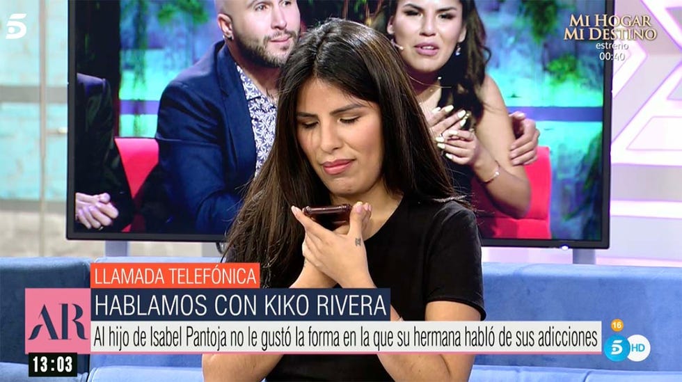 isa pantoja emocionada