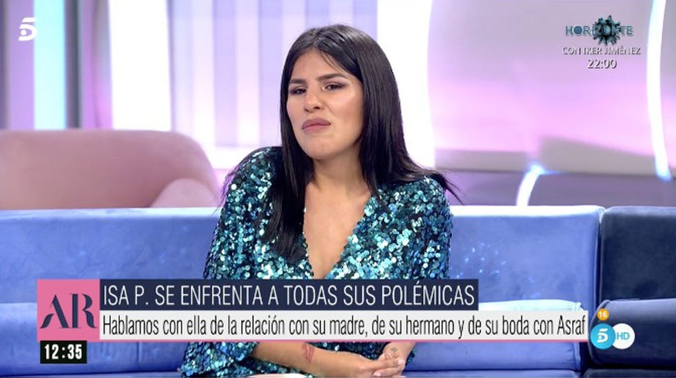 isa pantoja llora al hablar de la pelea familia entre su madre y su hermano
