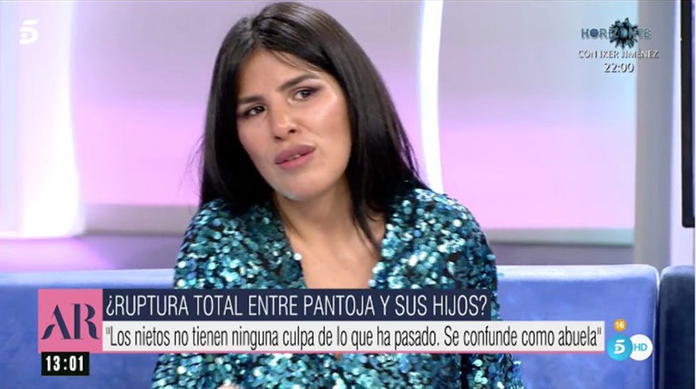 isa pantoja llora al hablar de la pelea familia entre su madre y su hermano