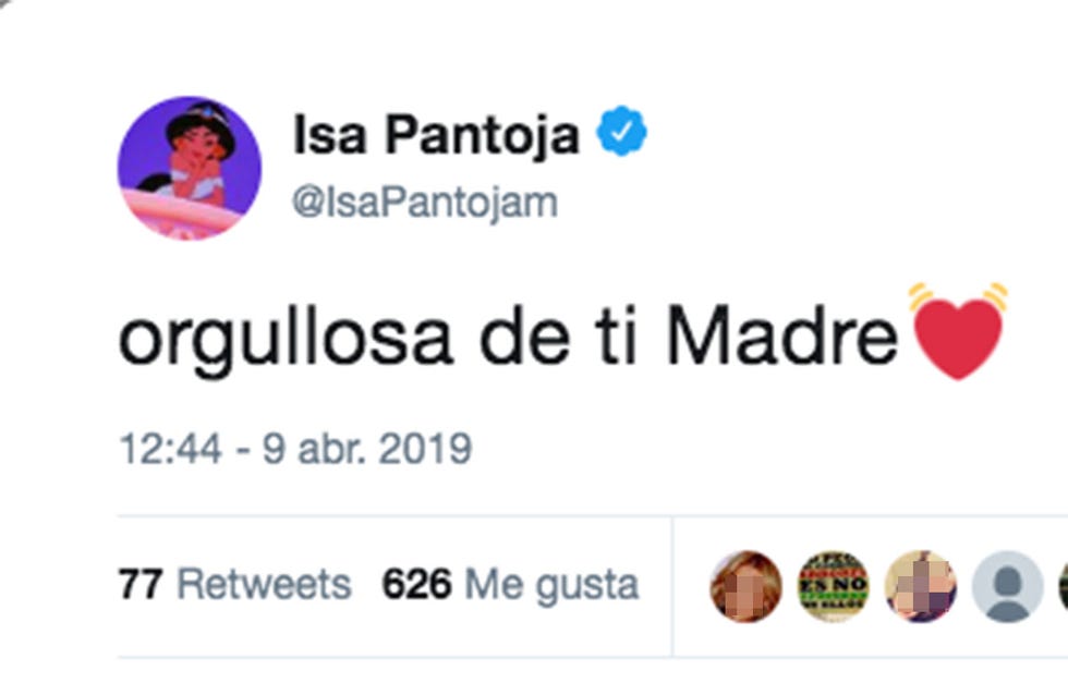 Chabelita reacciona a la participación de su madre en 'SV'