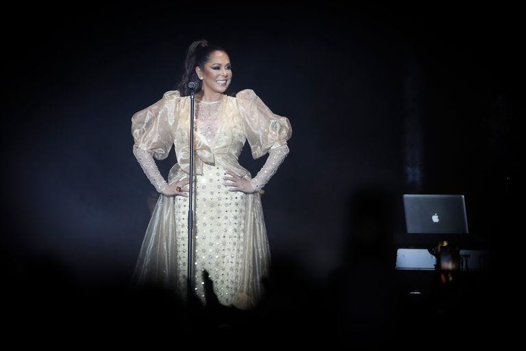 isabel pantoja vuelve a los escenarios sin su madre