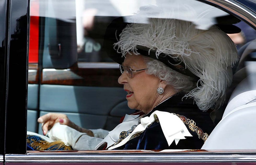 Isabel II Orden de la Jarretera