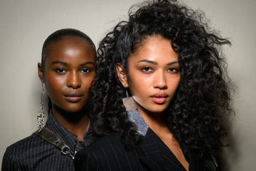 isabel marant aw25 backstage beauty models