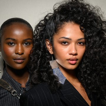 Isabel Marant AW25 backstage beauty models isabel marant aw25 backstage beauty models