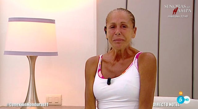 Isabel Pantoja recibe la triste noticia de que debe abandonar Supervivientes