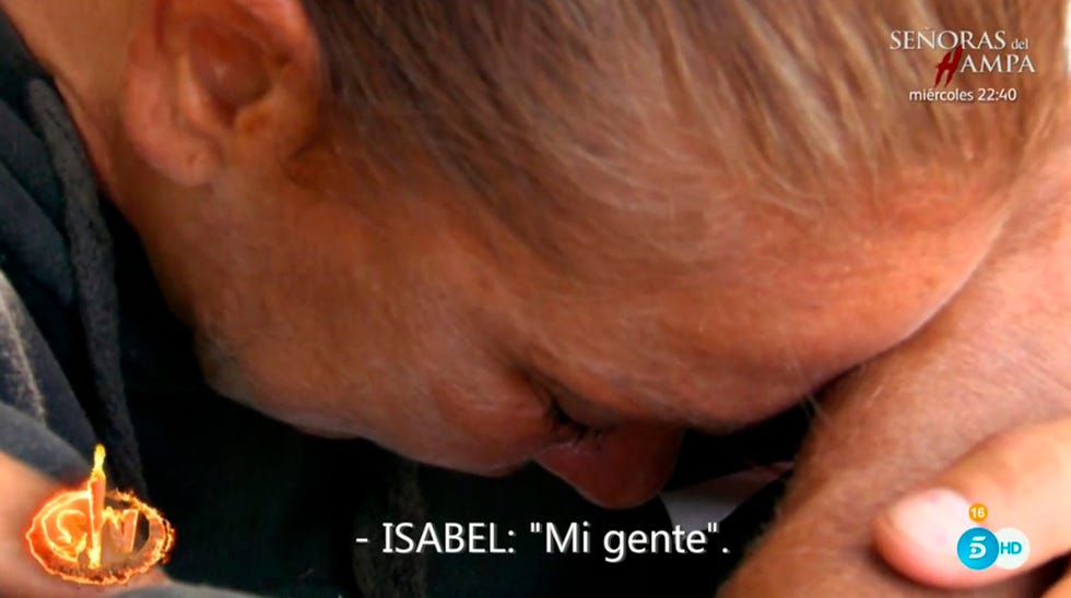 Isabel Pantoja sufre un bajón anímico en la recta final de 'Supervivientes 2019'