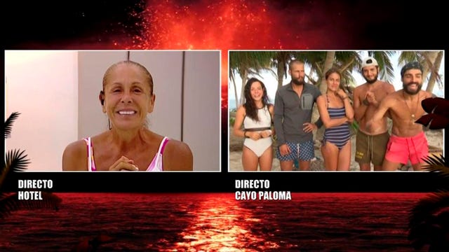 Así se ha despedido Isabel Pantoja de sus compañeros de 'SV'
