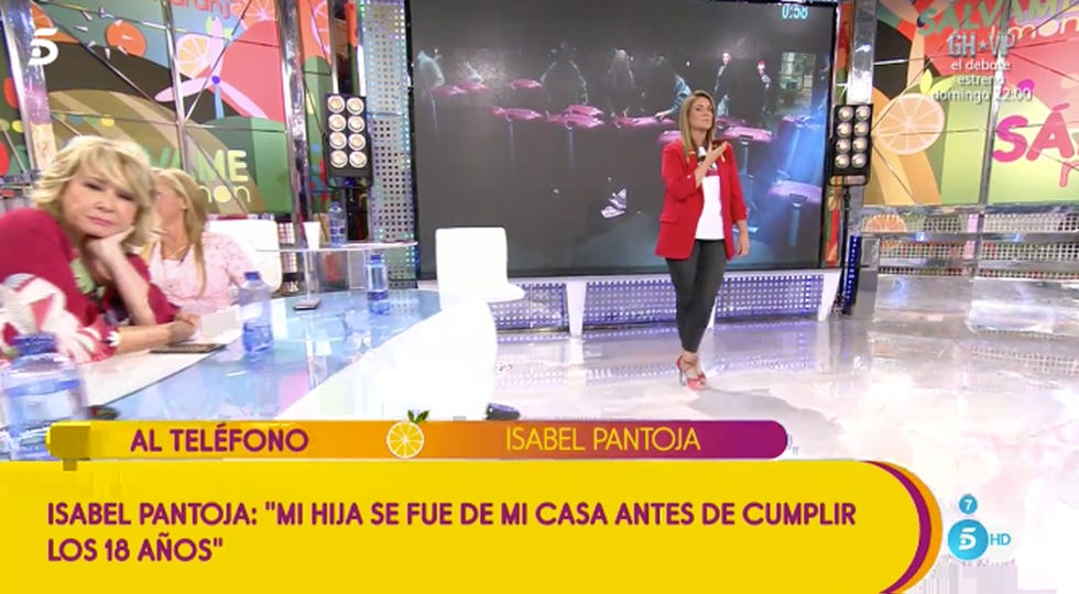 La tonadillera  Isabel Pantoja ha dejado claro que su exempleada de hogar no es una buena influecia para su hija porque le consiente "todo". 