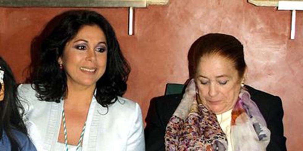 Isabel Pantoja y su madre doña Ana