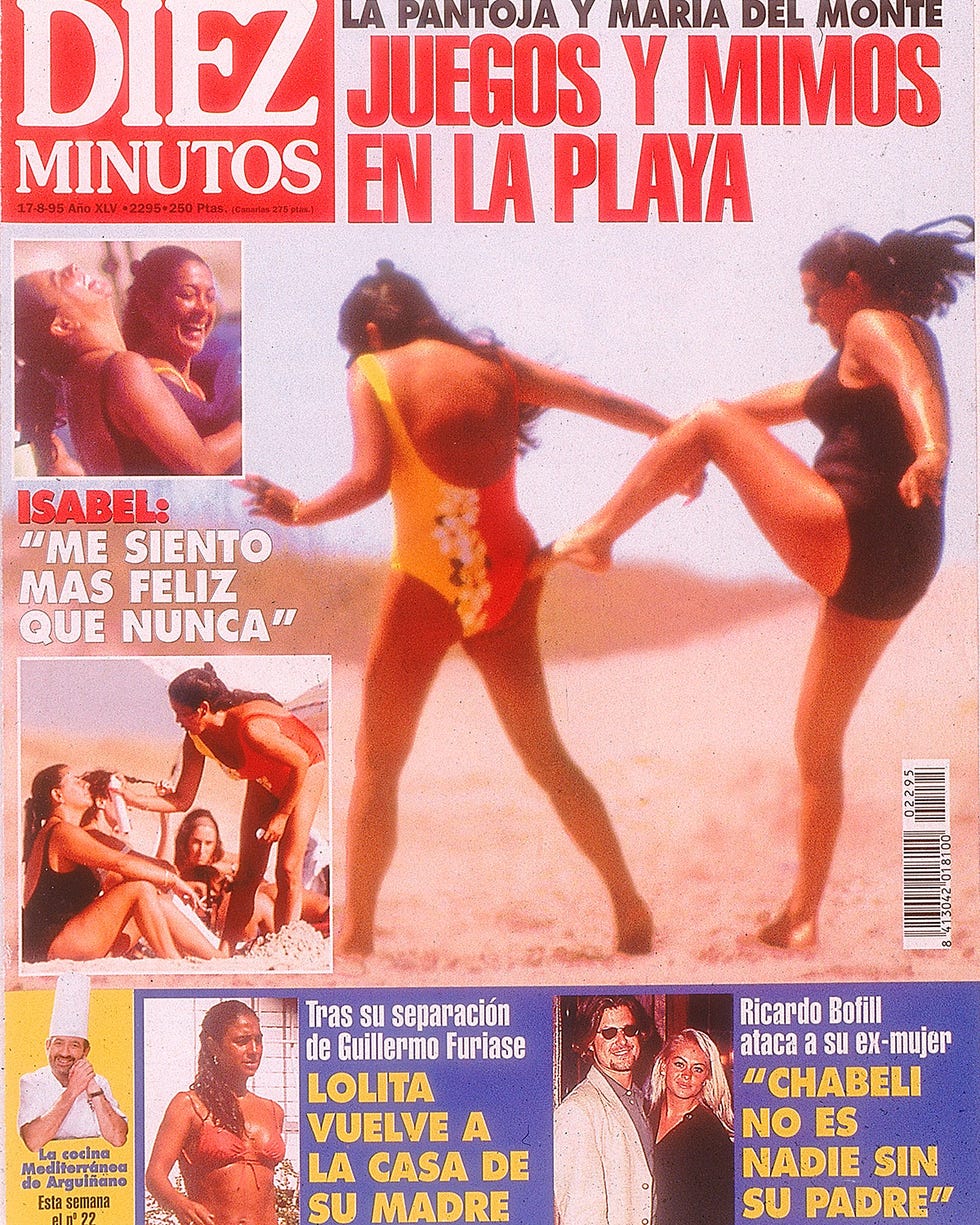 isabel pantoja y maría del monte