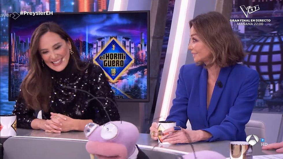 isabel preysler y tamara falco en el hormiguero