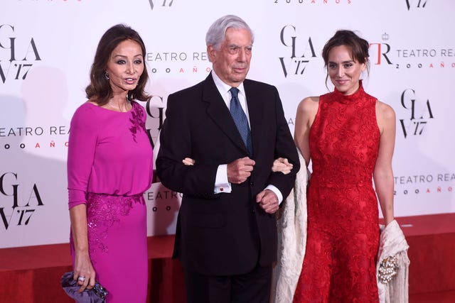 isabel preysler, mario vargas llosa y tamara falcó