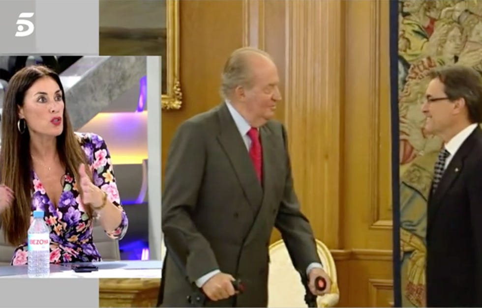 isabel rábago afirma que el rey emérito sigue en abu dabi