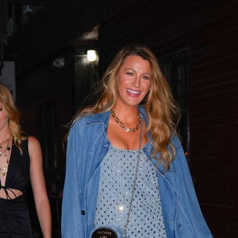 Blake Lively Does Husband Ryan Reynolds Proud in a Chic Canadian Tuxedo