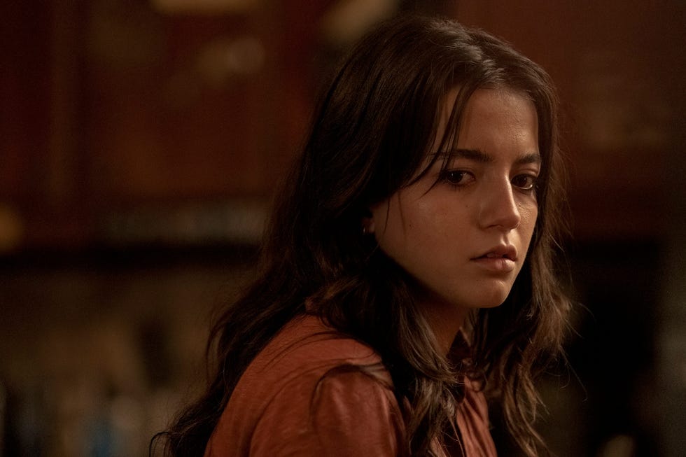 isabela merced as dina in the last of us season 2 finale