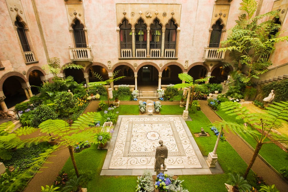 isabella stewart gardner museum, the courtyard