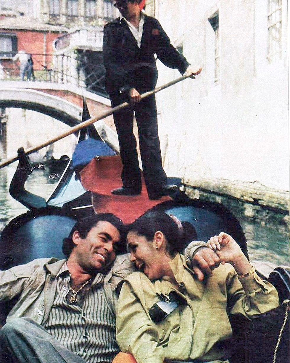 Isabel Pantoja y Paquirri en su luna de miel en Venecia
