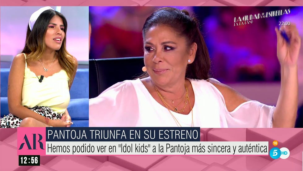 isa pantoja habla del debut de su madre, isabel pantoja, en 'idol kids'