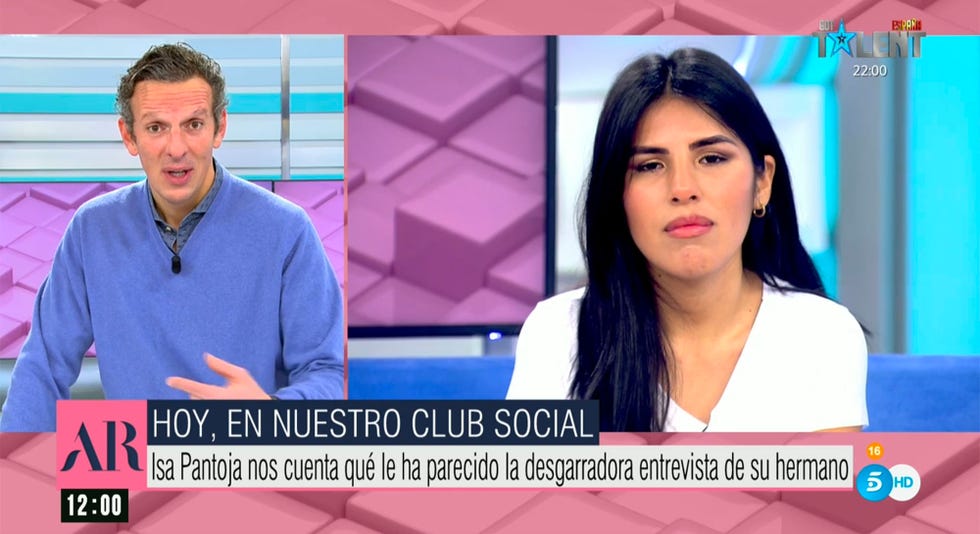 isa pantoja revela que ha normalizado la relación con su madre, isabel pantoja en 'el programa de ana rosa'
