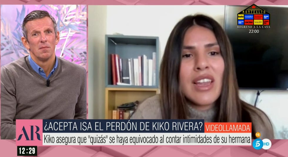 isa pantoja habla con joaquín prat sobre su hermano
