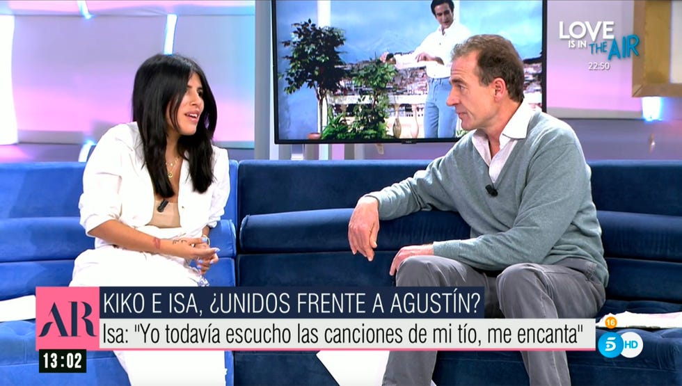isa pantoja, al lado de alessandro lequio, habla de julián muñoz