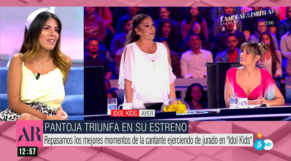 isa pantoja habla del debut de su madre, isabel pantoja, en 'idol kids'