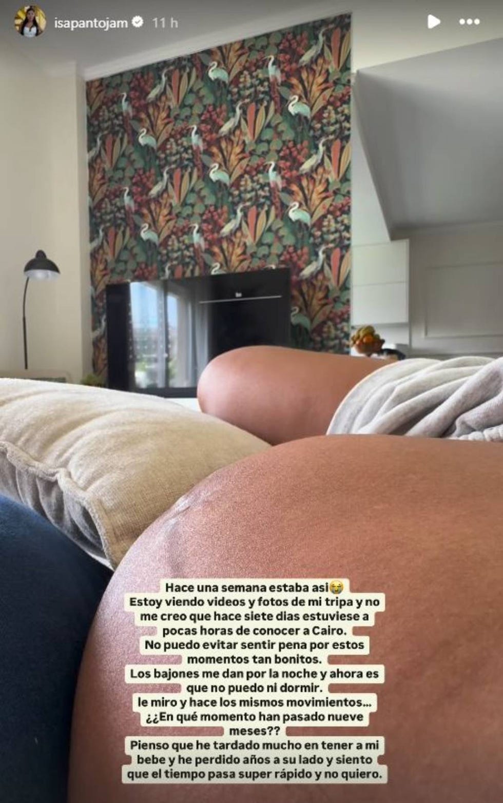 isa pantoja embarazada