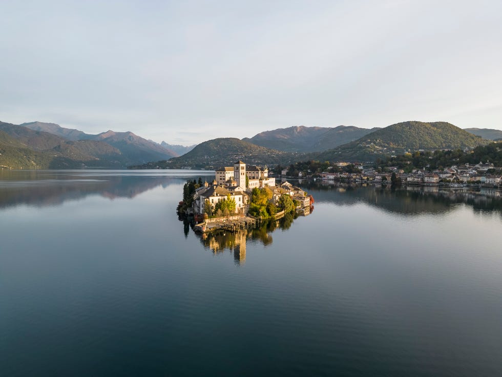 island of saint giulio, lake d'orta, italy photo 3