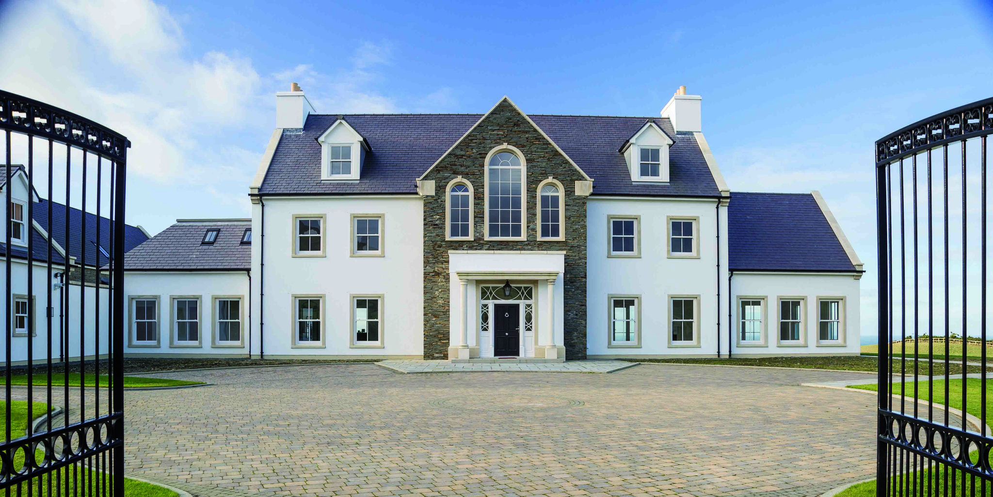 Isle of Man - country mansion - front - Zoopla