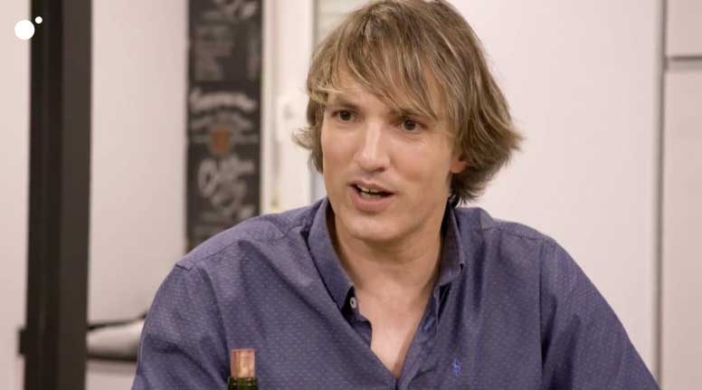 Ismael Beiro en el programa de Cuatro 'Ven a cenar conmigo: Gourmet Edition'
